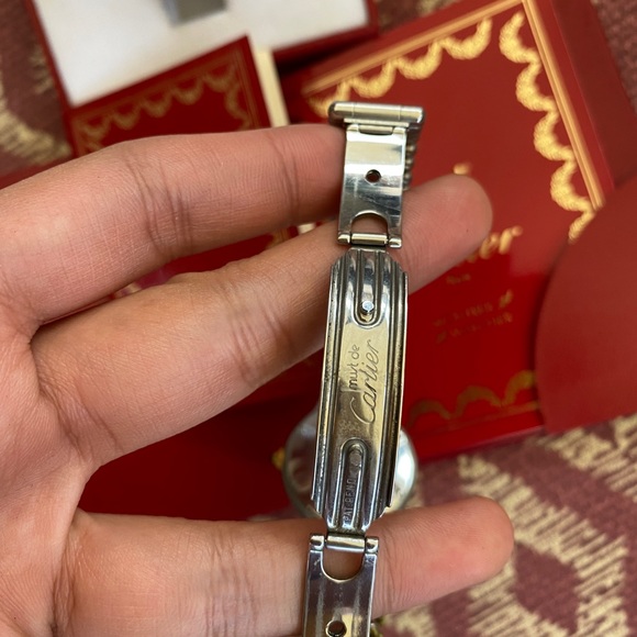 Cartier Watch  Must 21 27mm Women's Cream X Silver - Picture 7 of 9